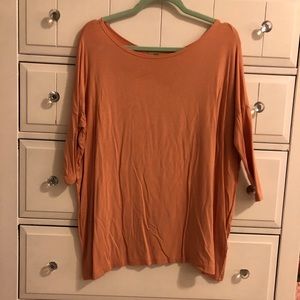 Coral 3/4 length sleeves